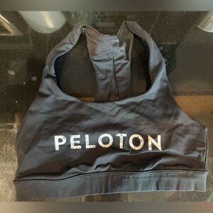lululemon x Peloton Invigorate Sports Bra - Splatter Style Logo